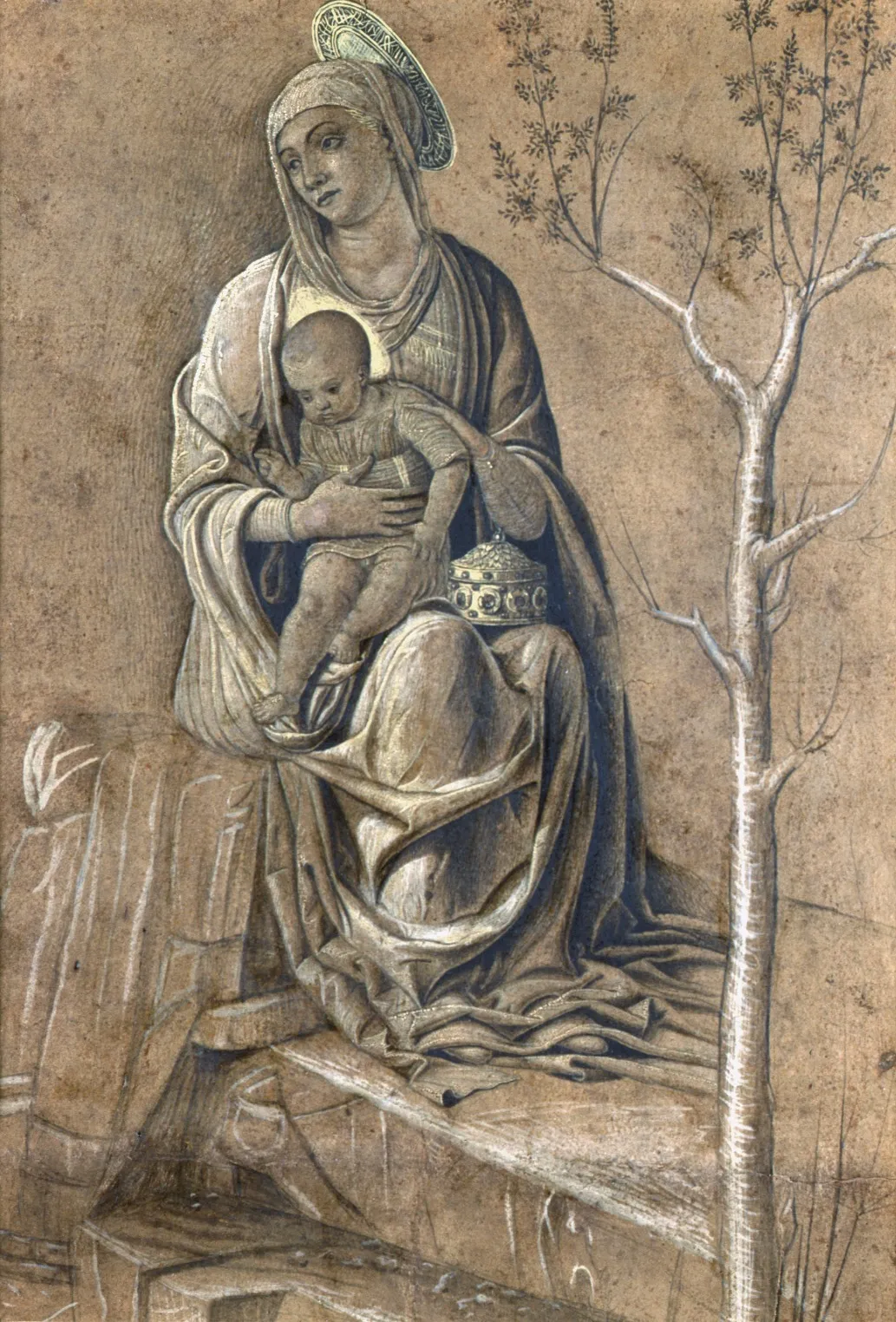 After Mantegna Madonna Child