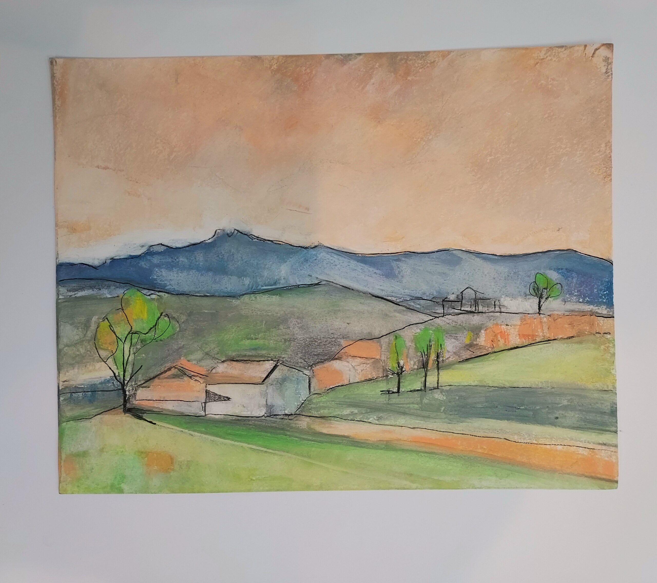 Adult Class: Cézanne-Style Landscapes in Chalk Pastel