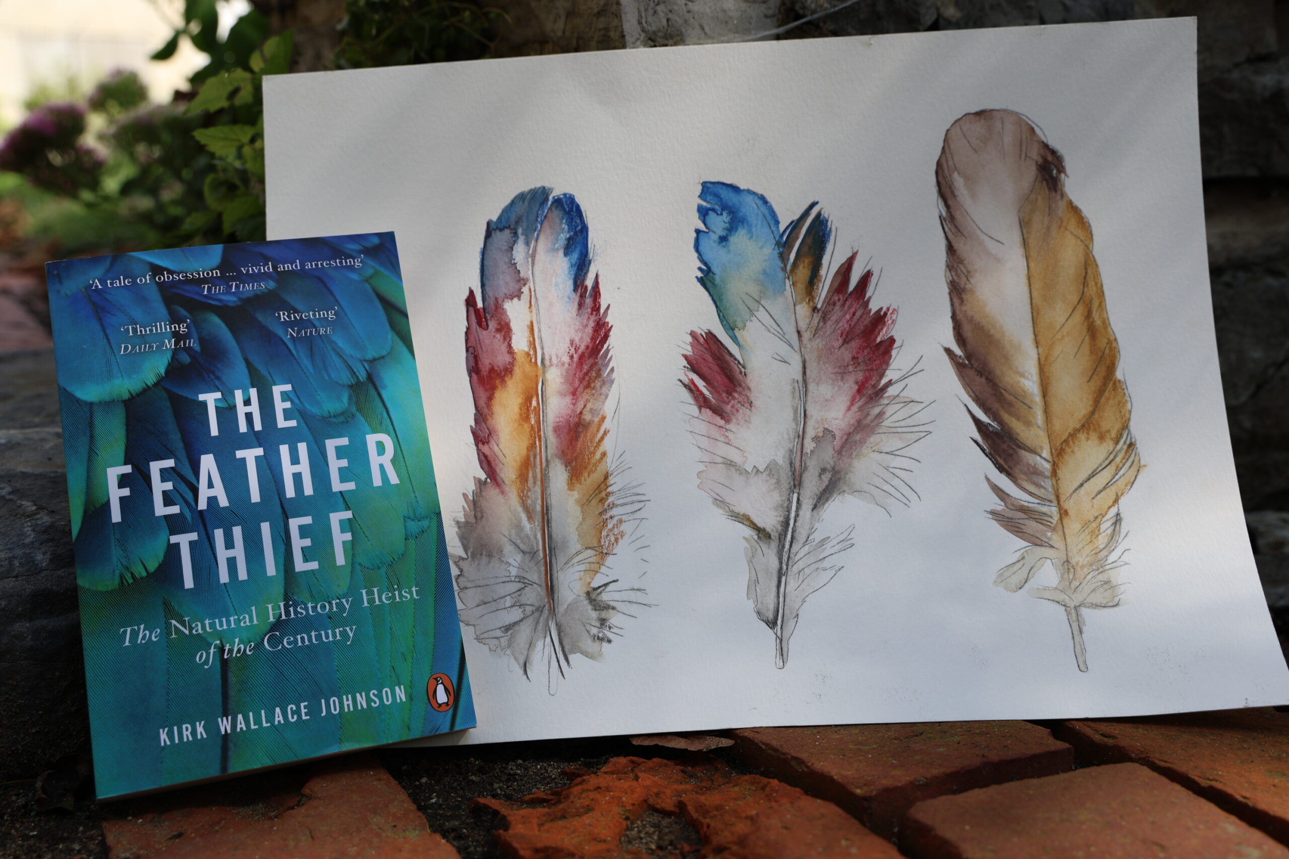 Book Discussion and Watercolor Workshop: The Feather Thief